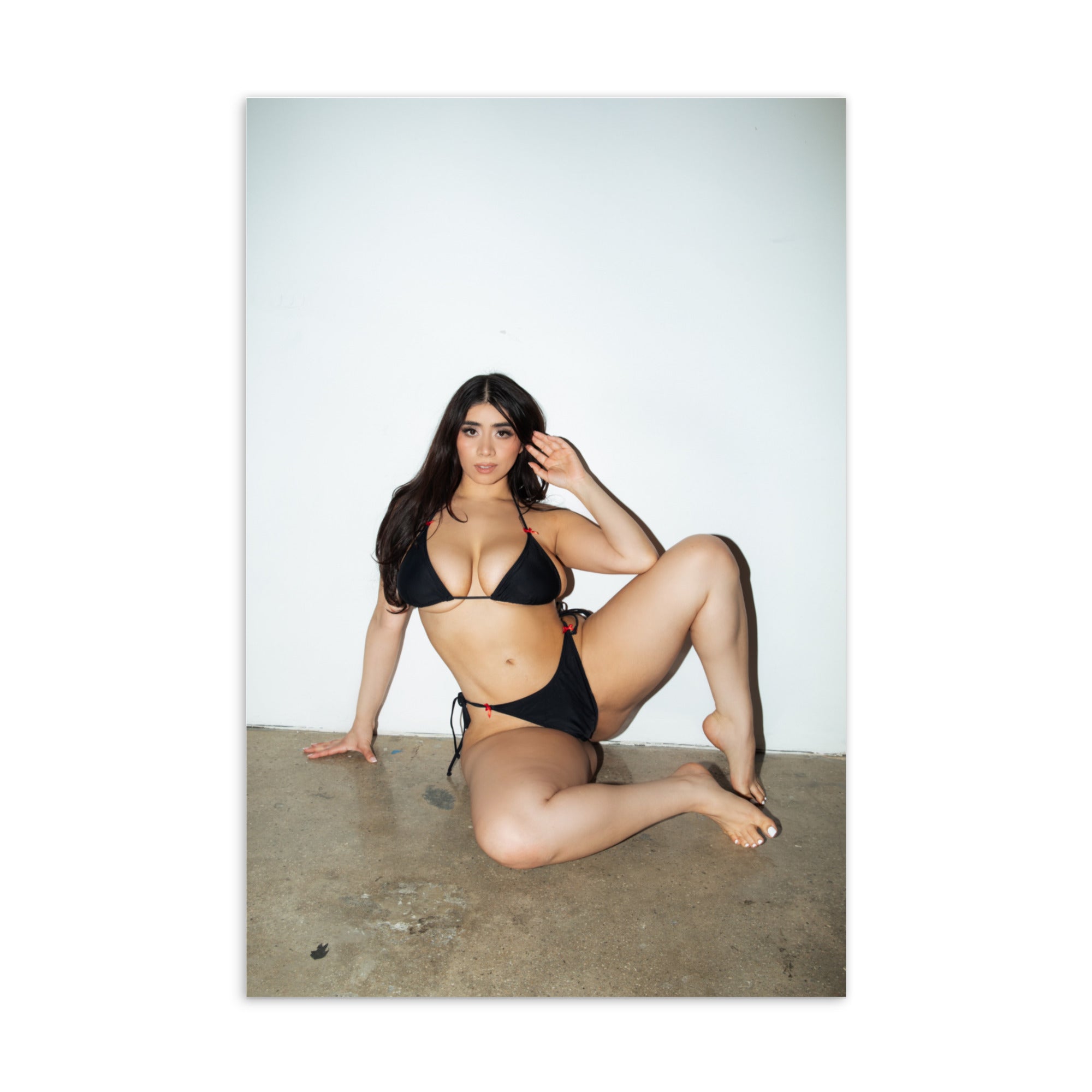 Violet Myers Black Bikini Series 2 Postcard – violetmyers-shop