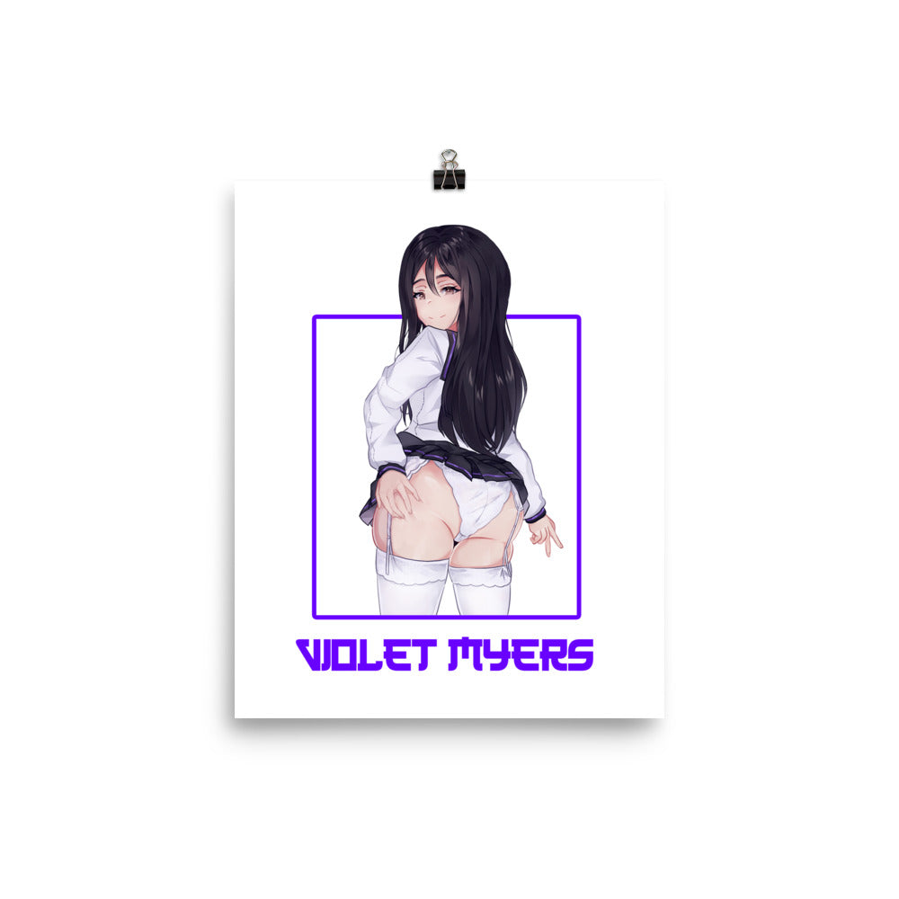 Violet Myers Anime Maid Poster