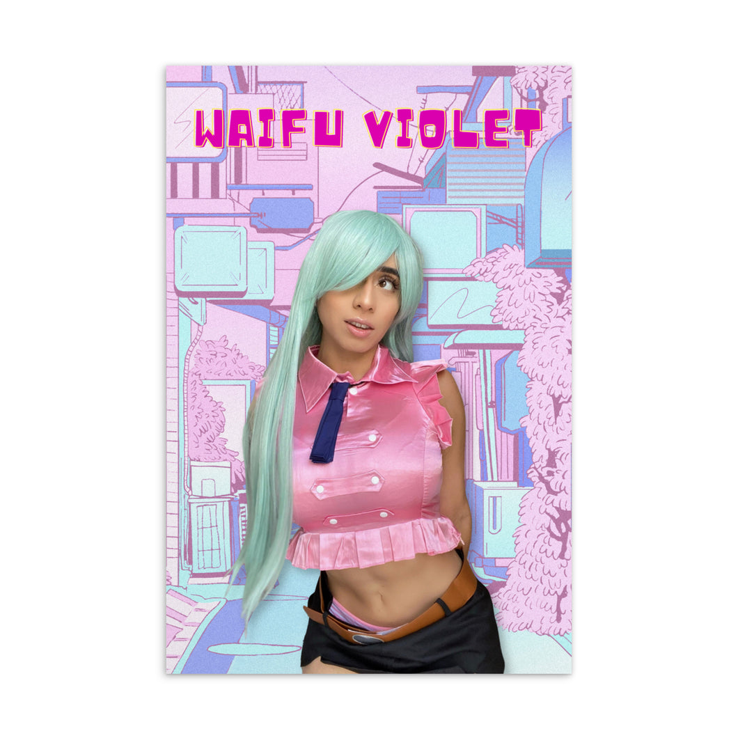 Waifu Violet Postcard