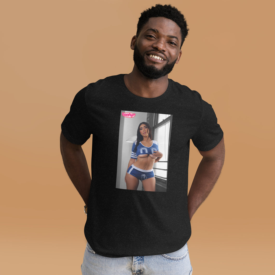 Violet Myers Blue Jersey t-shirt 3