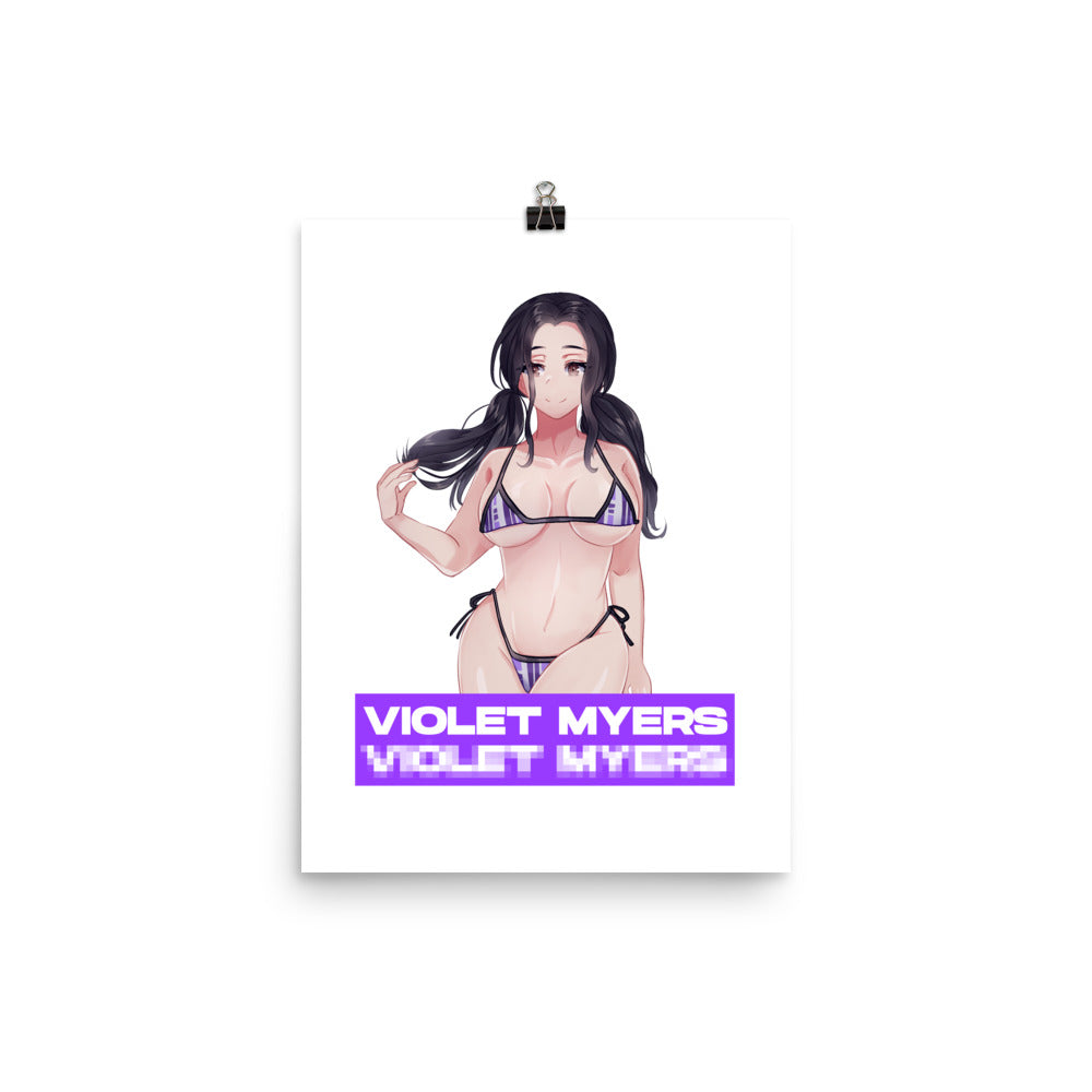 Violet Myers Anime Poster