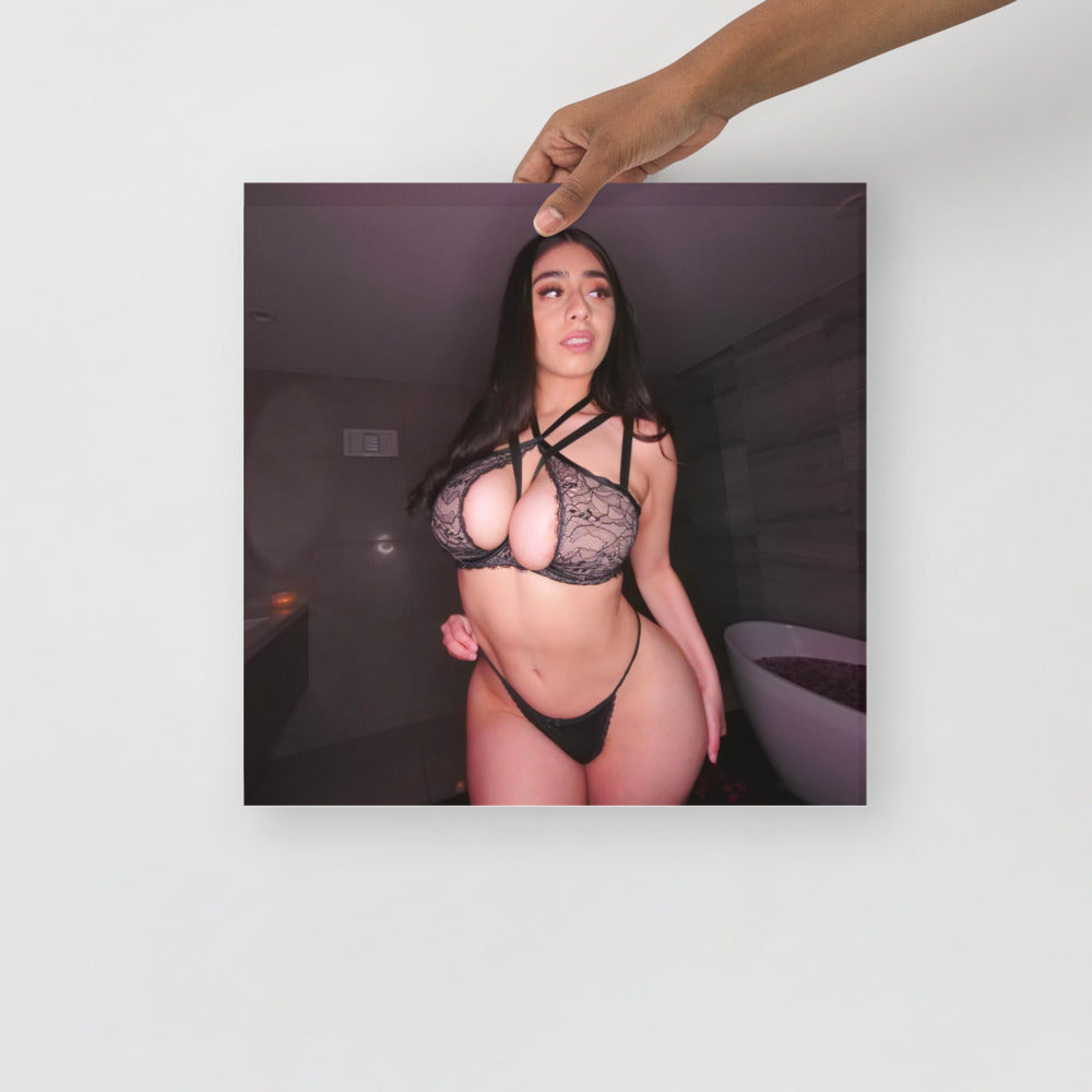 Violet Myers - Black Lingerie Poster – violetmyers-shop