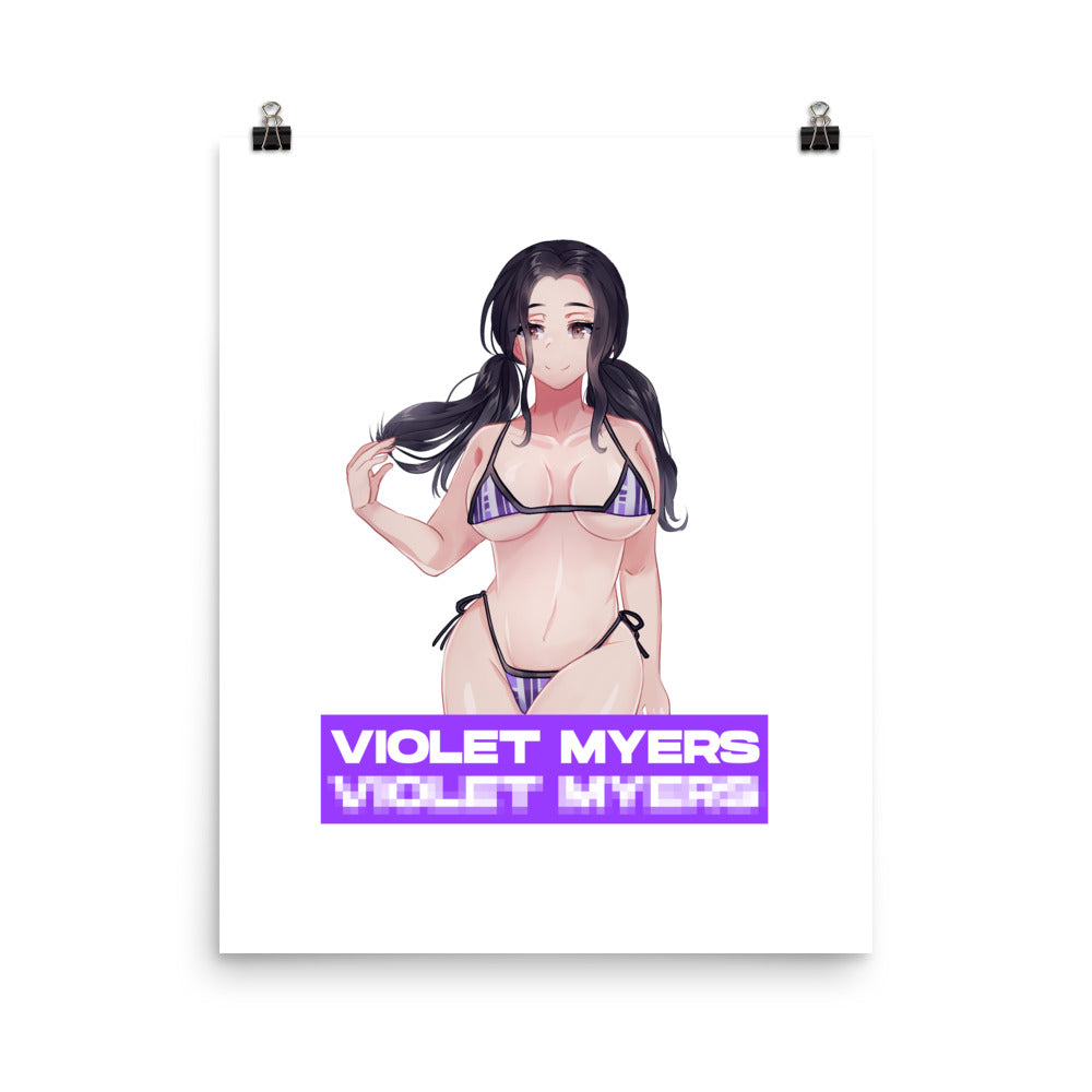 Violet Myers Anime Poster